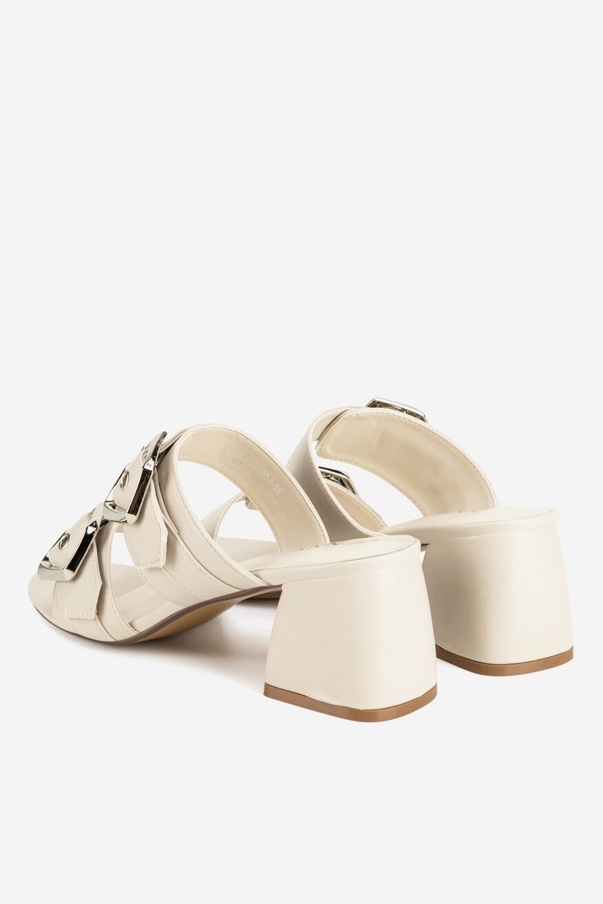 Jenny - Klapki na słupku - 5903698763187