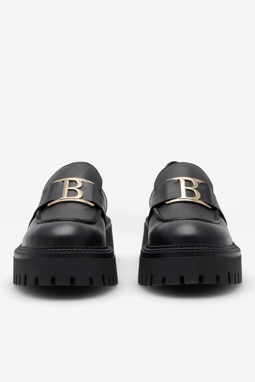 
                Badura - Mokasyny skórzane - 5905588094142