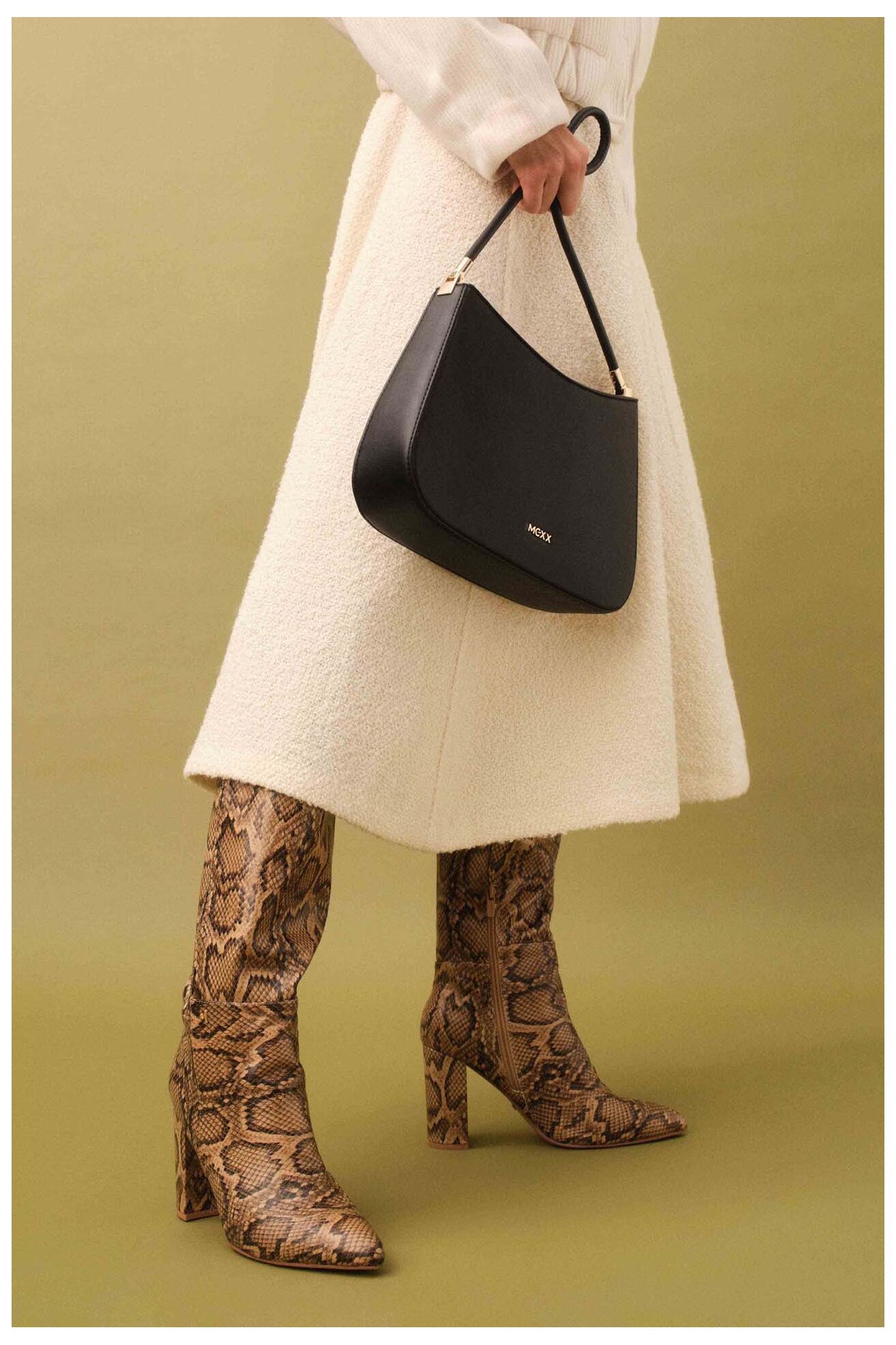 Ботуши Mexx MI001805743W ТЪМНОБЕЖОВ