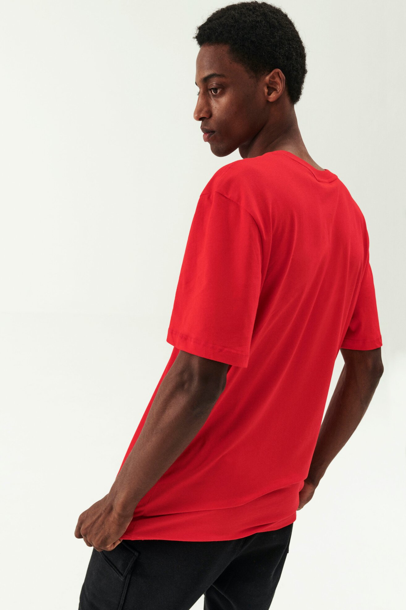 T-shirt Sprandi SS21-TSM005 Czerwony