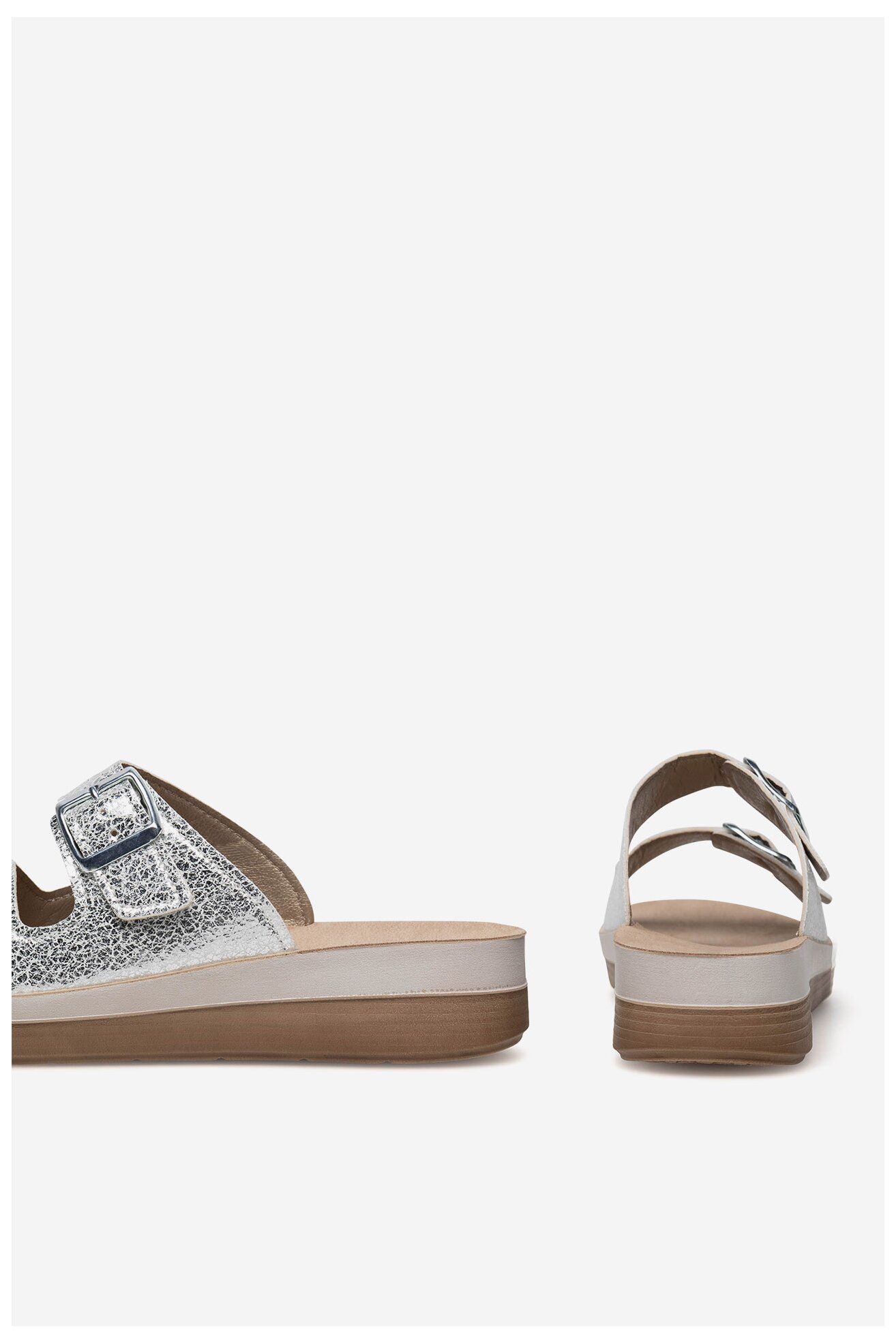 Шльопанець Inblu FT020400 СРІБНИЙ