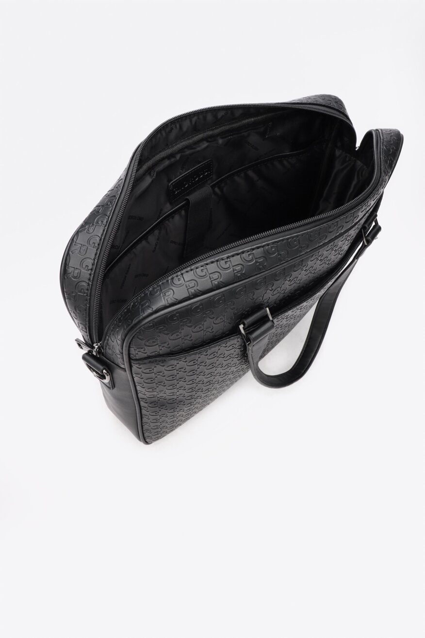 
                Gino Rossi - Torba na laptopa czarna - 5903698197173