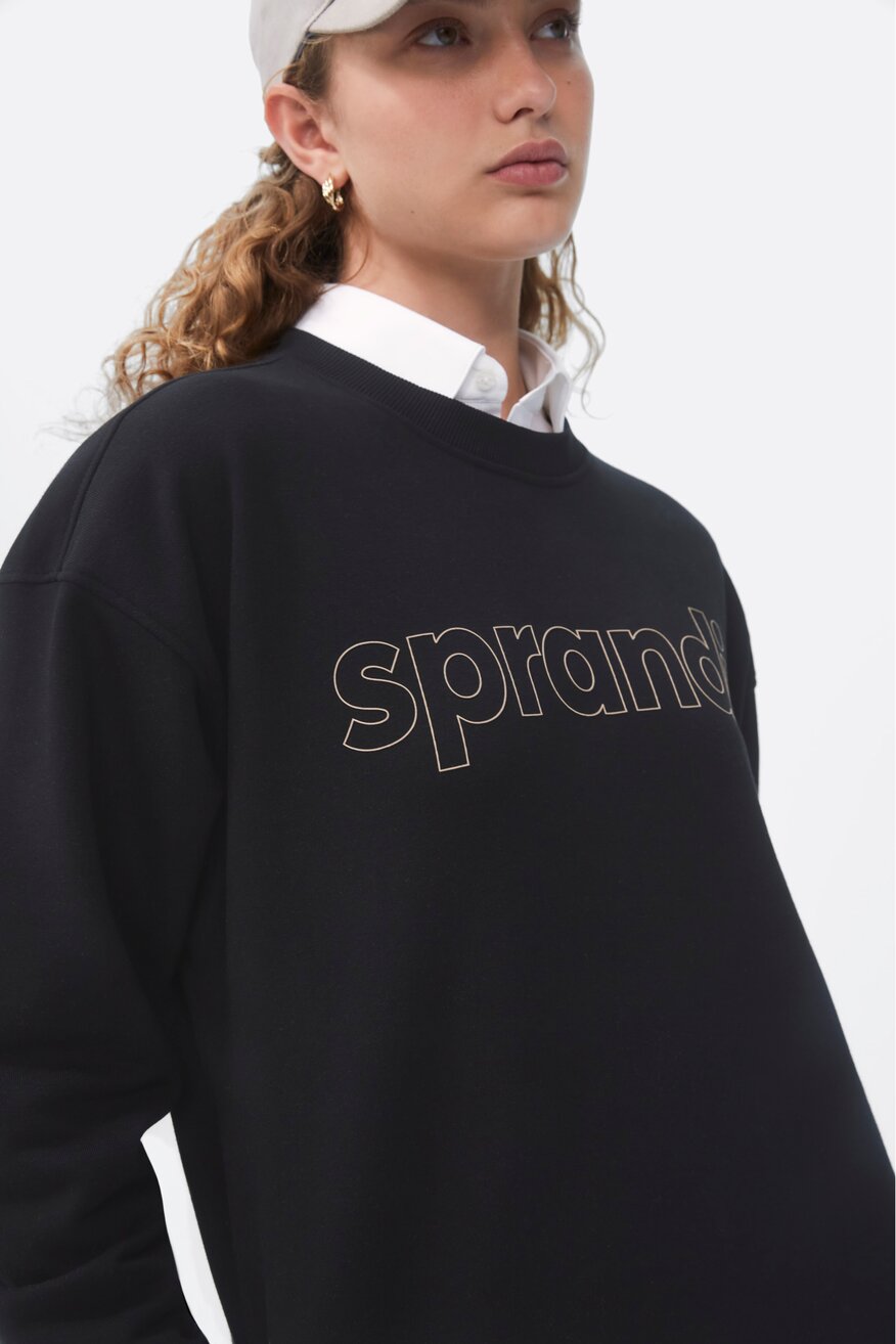 
                Sprandi - Sukienka dzianinowa czarna - 2230020926662