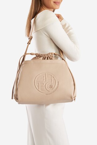 Сумка З Ремінцем Beverly Hills Polo Club BHPC-K-039-06 БЕЖЕВИЙ