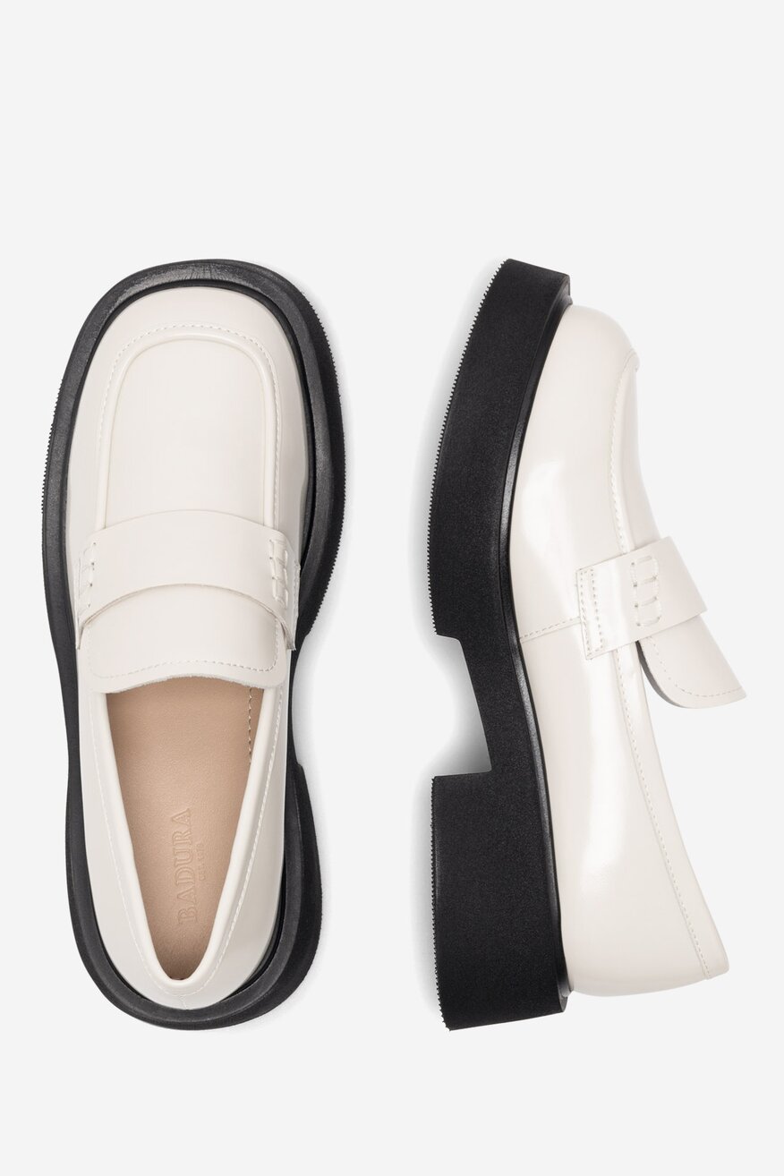 Badura - Loafersy skórzane - 5905588327561