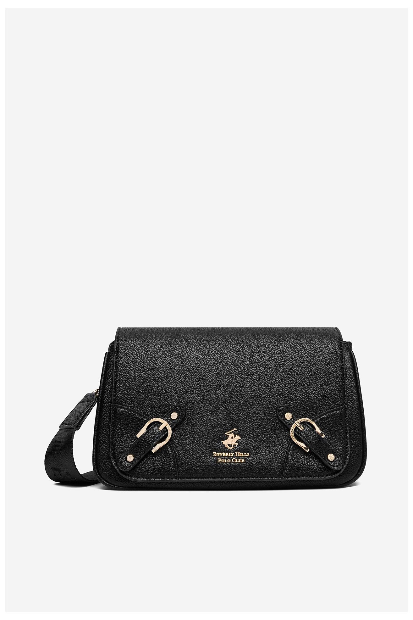 Сумка З Ремінцем Beverly Hills Polo Club CEO-BHPC-L-004-10 ЧОРНИЙ