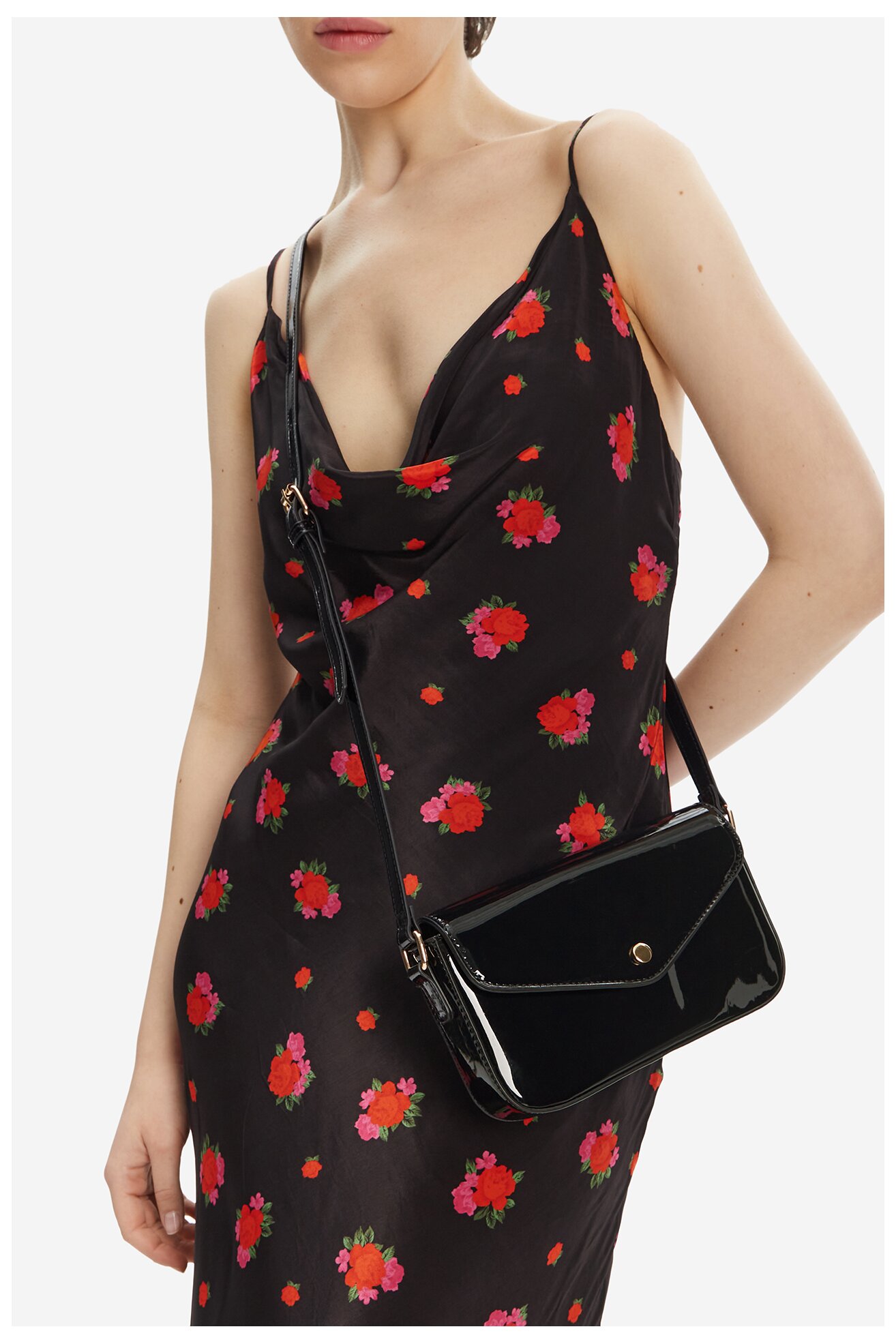 Torebka DeeZee SMT4496-D Czarny marmur