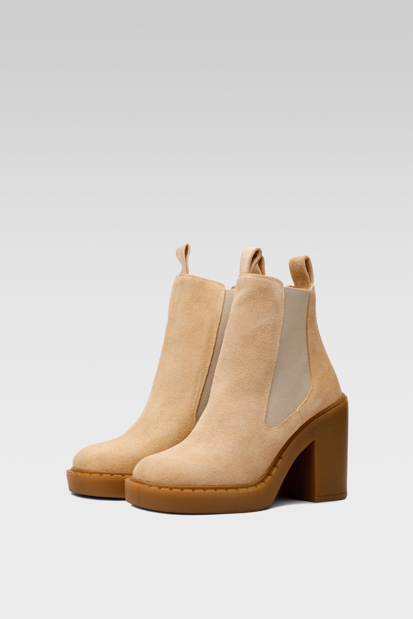 Botki SIMPLE SIMPLE-SL-34-02-000073 203 Beżowy