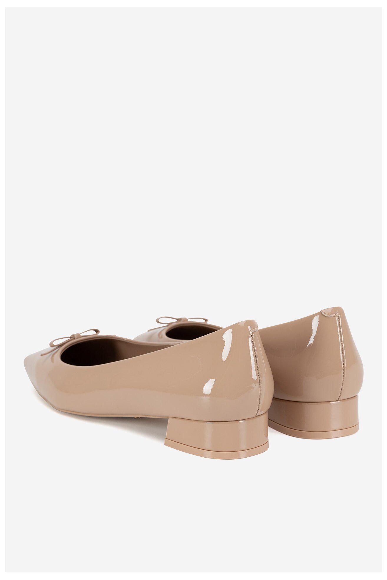 Baleriny Gino Rossi EMILI-SLT2350 Beżowy