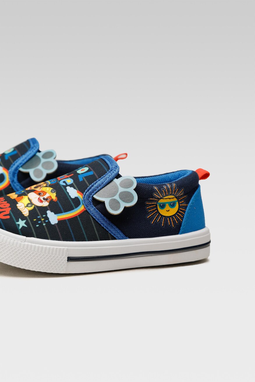 Paw Patrol - Kapcie z aplikacją granatowe - 5904248187118