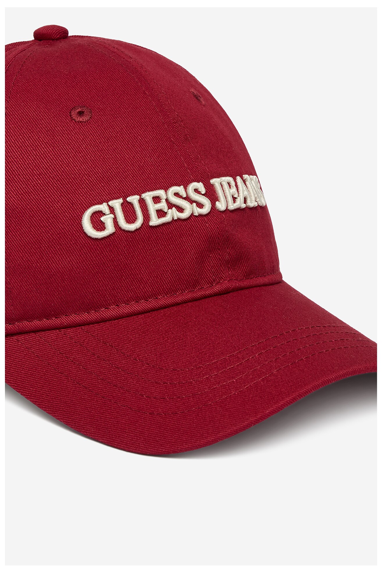 Czapka z daszkiem GUESS JEANS CWBEO-GJ-U3-007-SS26 Czerwony