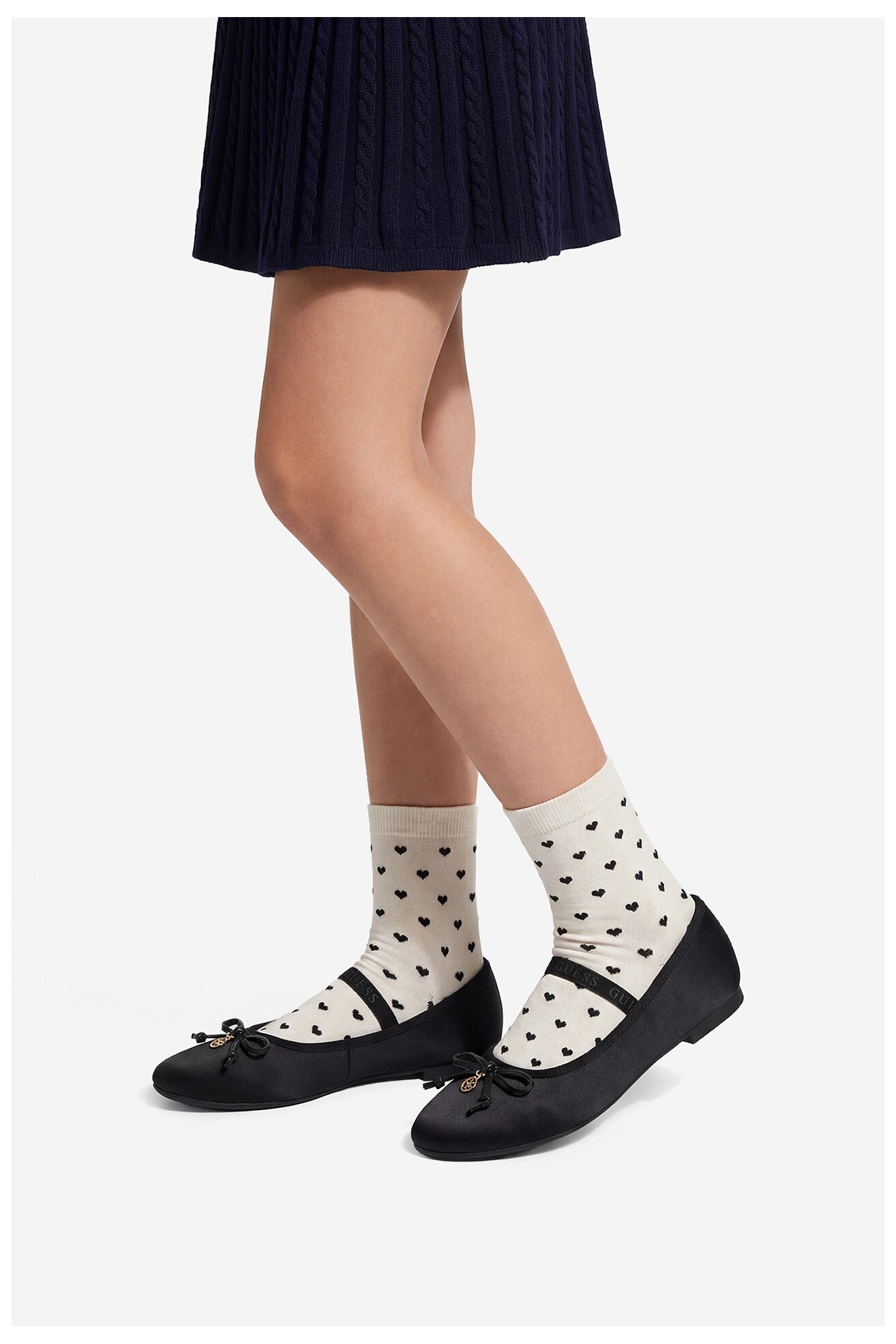 Baleriny GUESS CEO-CS6666-13 Czarny