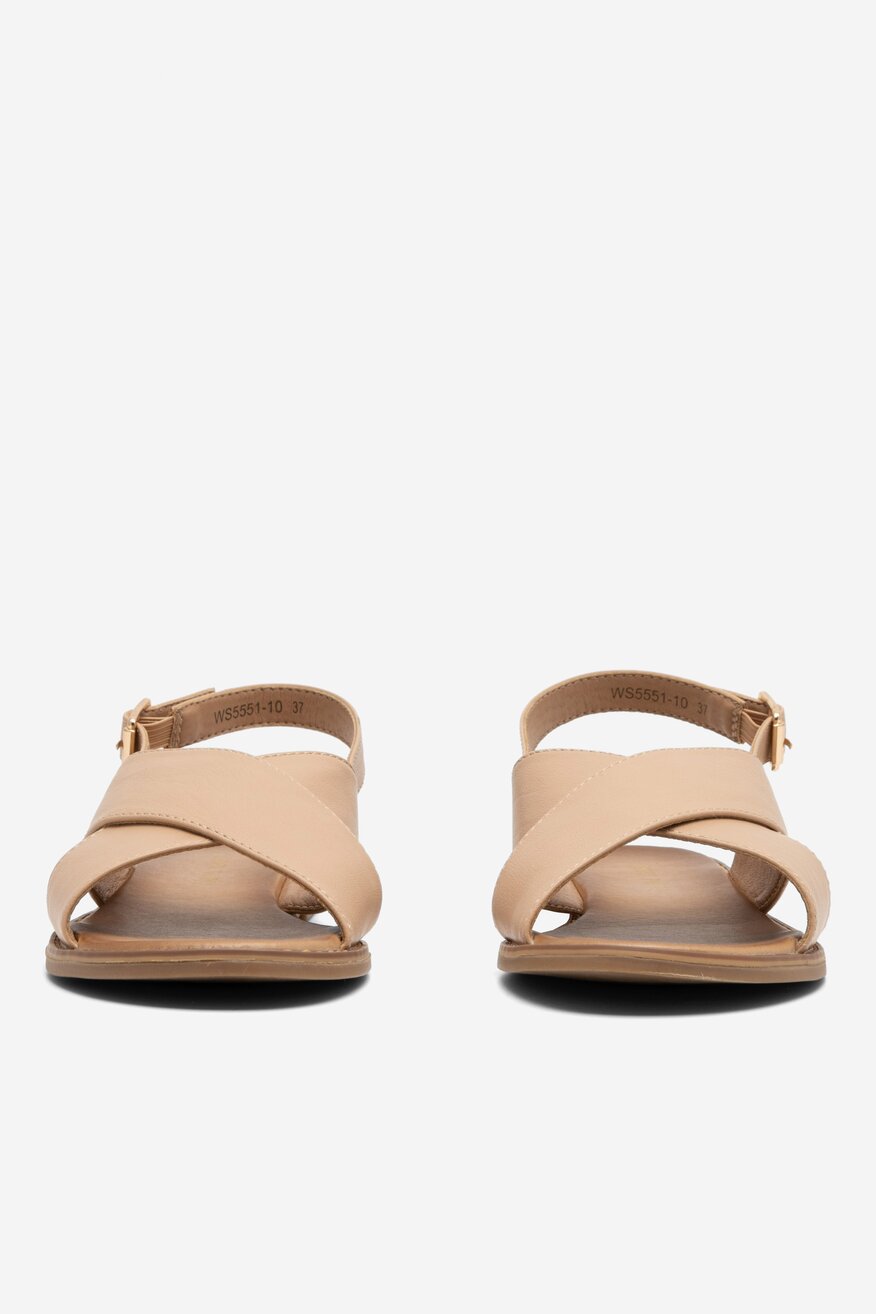 
                Jenny Fairy - Sandały beżowe - 5904862784076