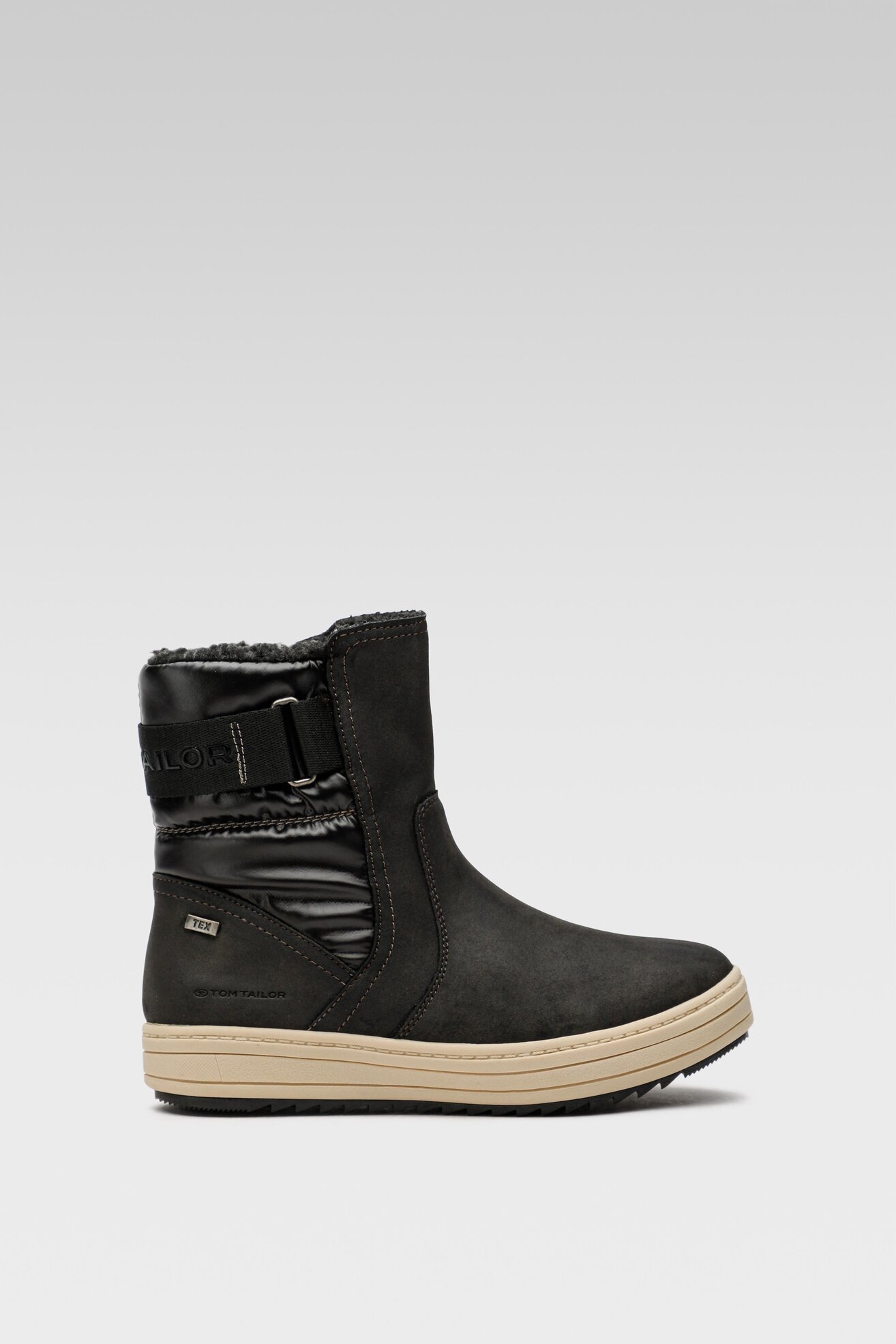 Botki Tom Tailor 4294704 Szary