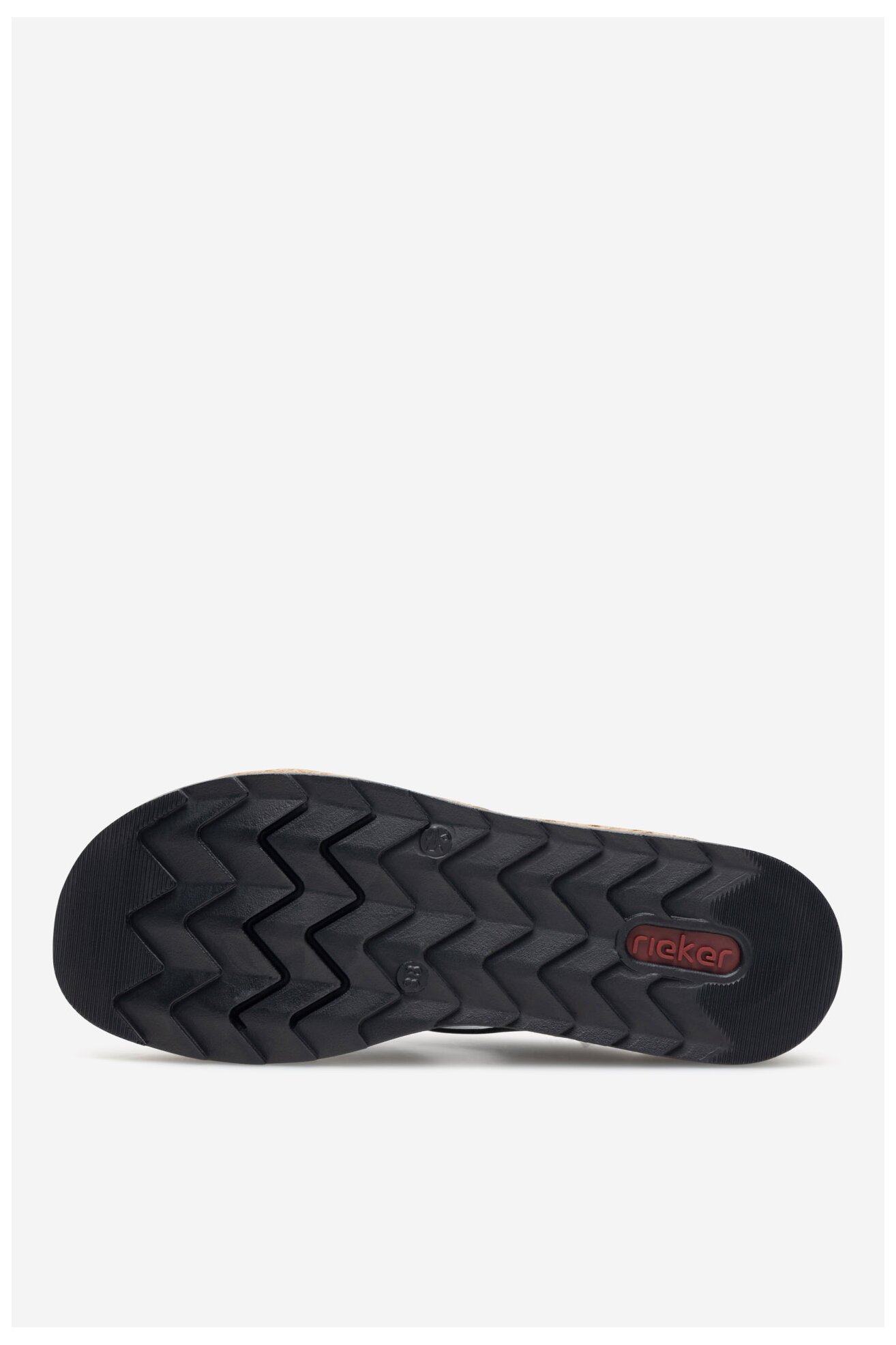 Klapki Rieker V7989-00 Czarny