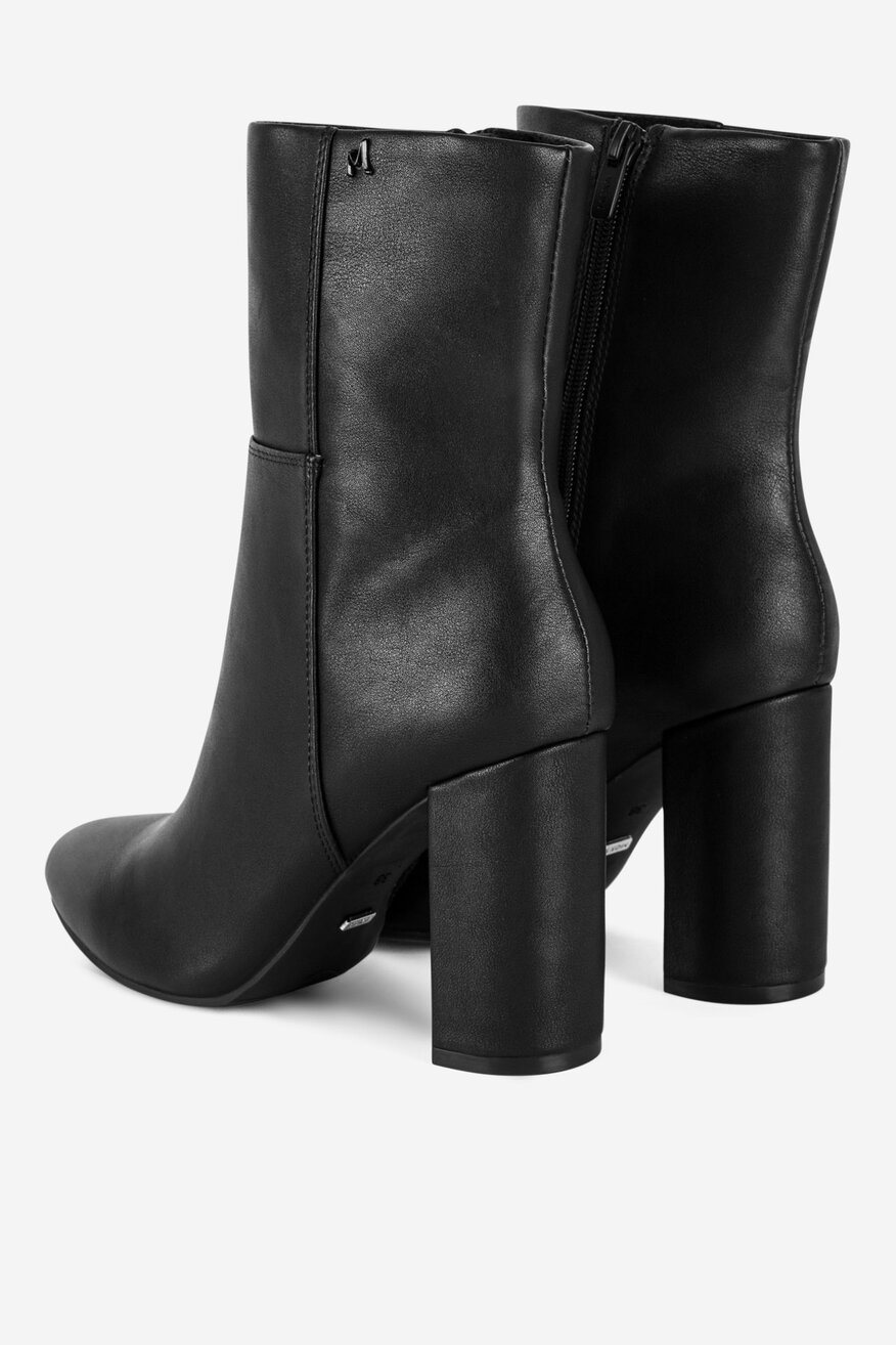 
                Mexx - Botki ocieplane na słupku - 5905588894445