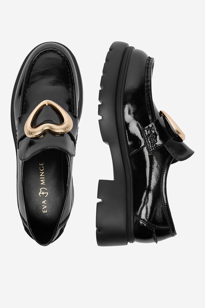 
                EVA MINGE - Loafersy skórzane - 5906751282731