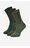 Шкарпетка QUIKSILVER AS_QUIKSILVER_100W_SS25 (3-PACK) ОЛИВКОВИЙ