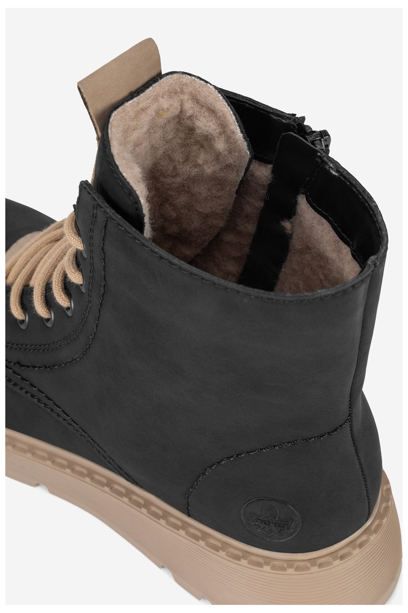 Csizma Rieker 70404-00 FEKETE