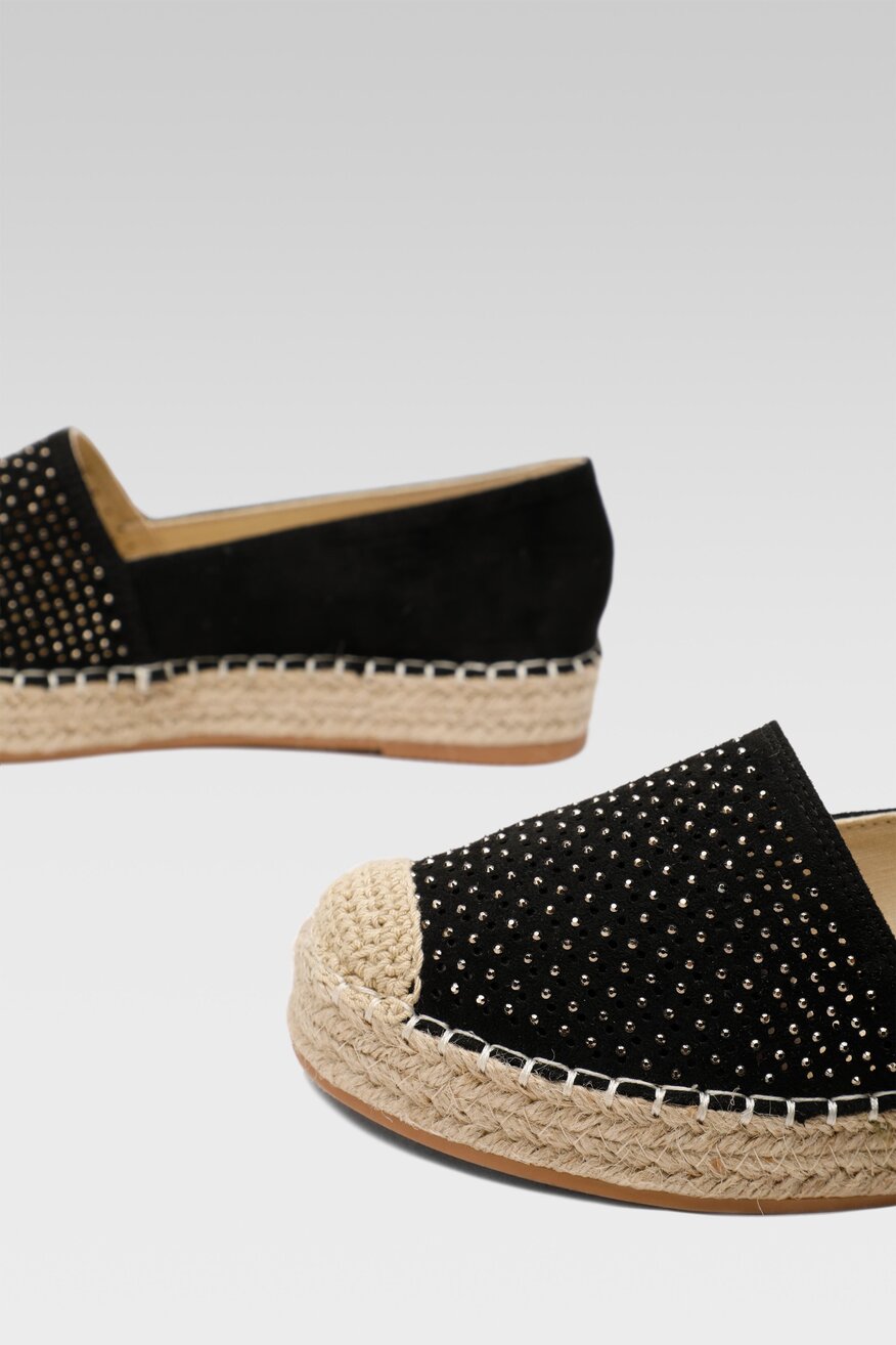 
                Jenny Fairy - Espadryle czarne - 5904862616704