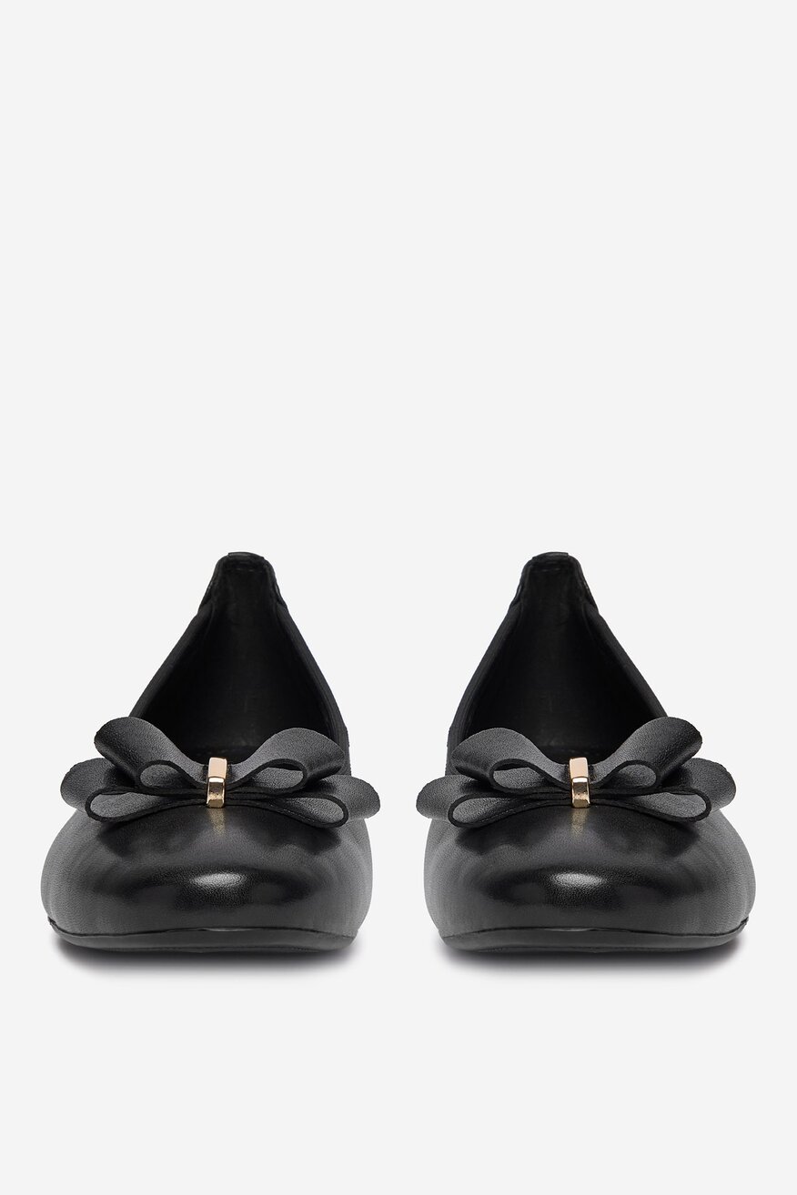 Lasocki - Baleriny skórzane - 5906751601075