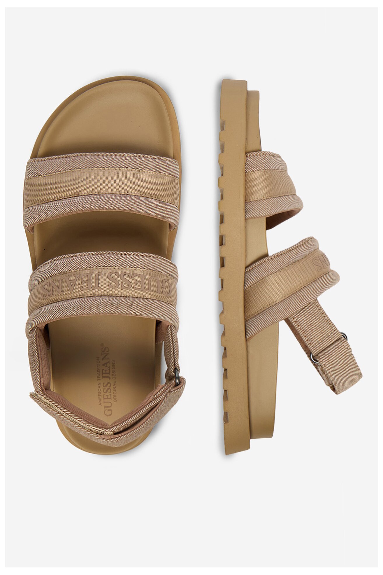 Сандалі GUESS JEANS EO-GJ2122 БЕЖЕВИЙ