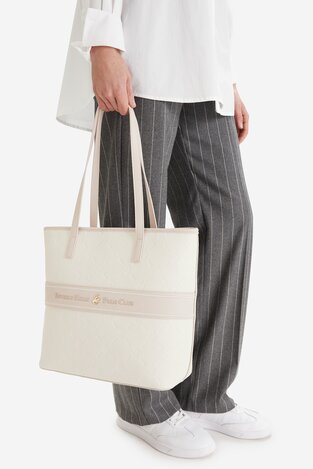 Сумка З Ремінцем Beverly Hills Polo Club EO-BHPC-L-012-09 ІВОРИ