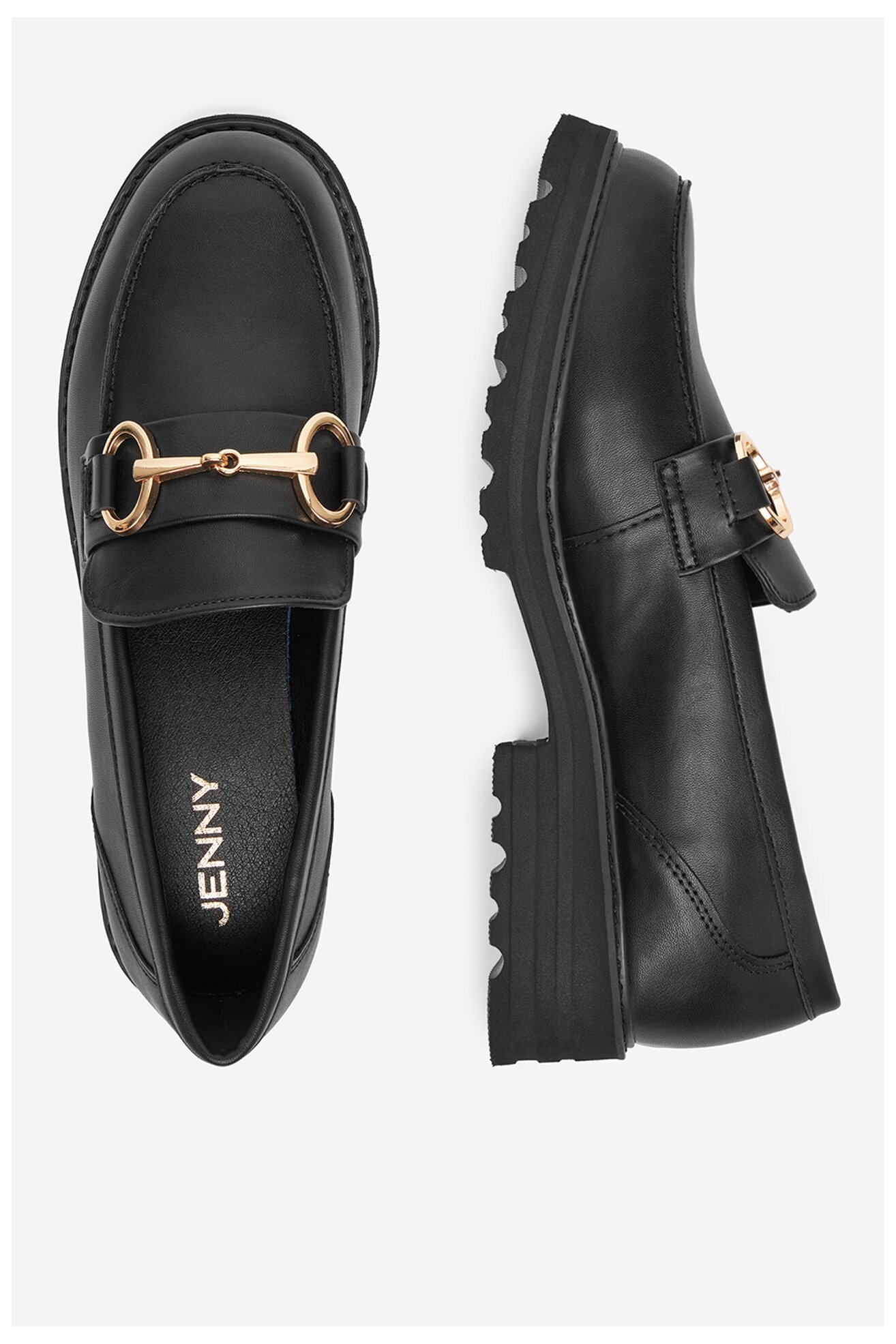 Mokaszin Jenny WYL3647-5 FEKETE