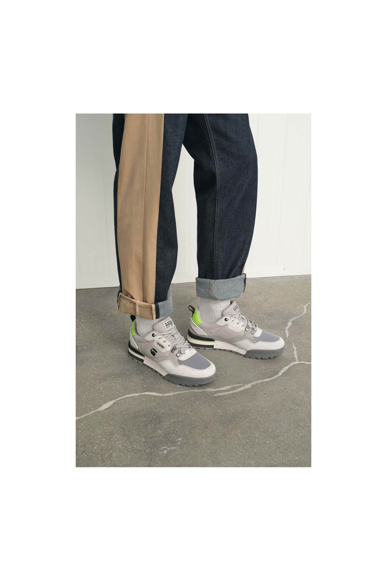 Sneakers G-STAR RAW V5-10510 Szary jasny