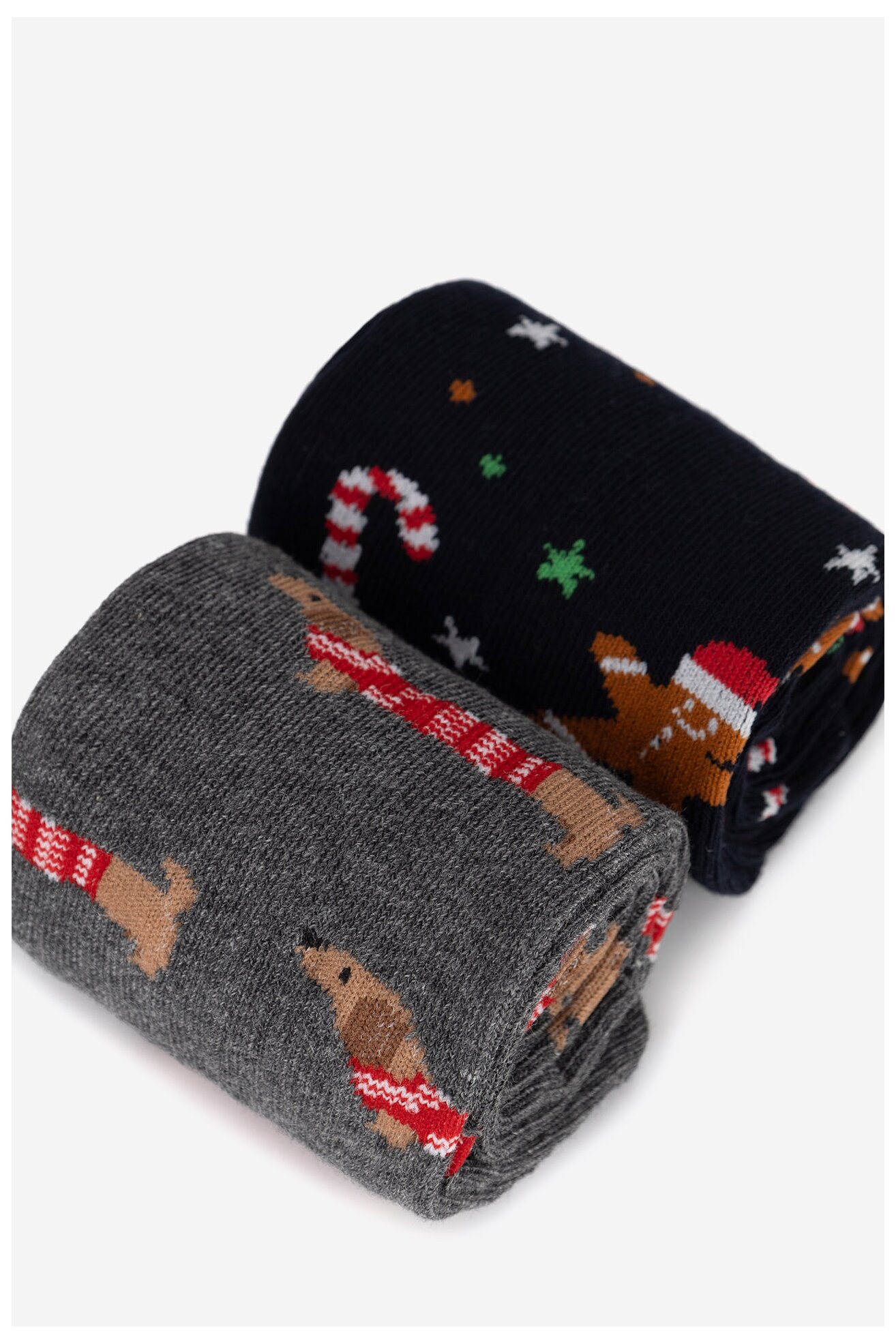 Čarape Lasocki 2MB-002-AW24 (2-PACK) SIVA