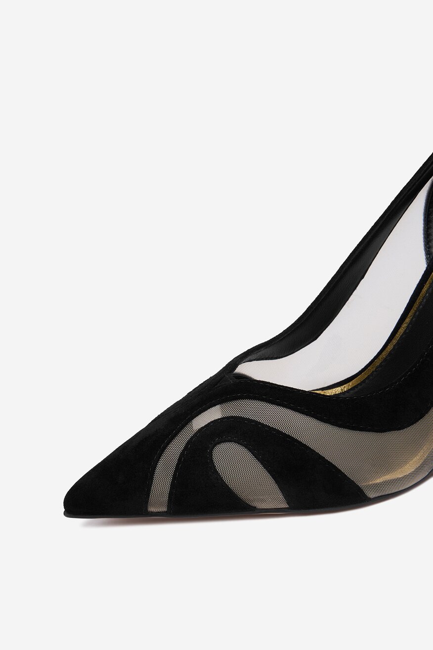 EVA MINGE - Szpilki skórzane - 5906751814574