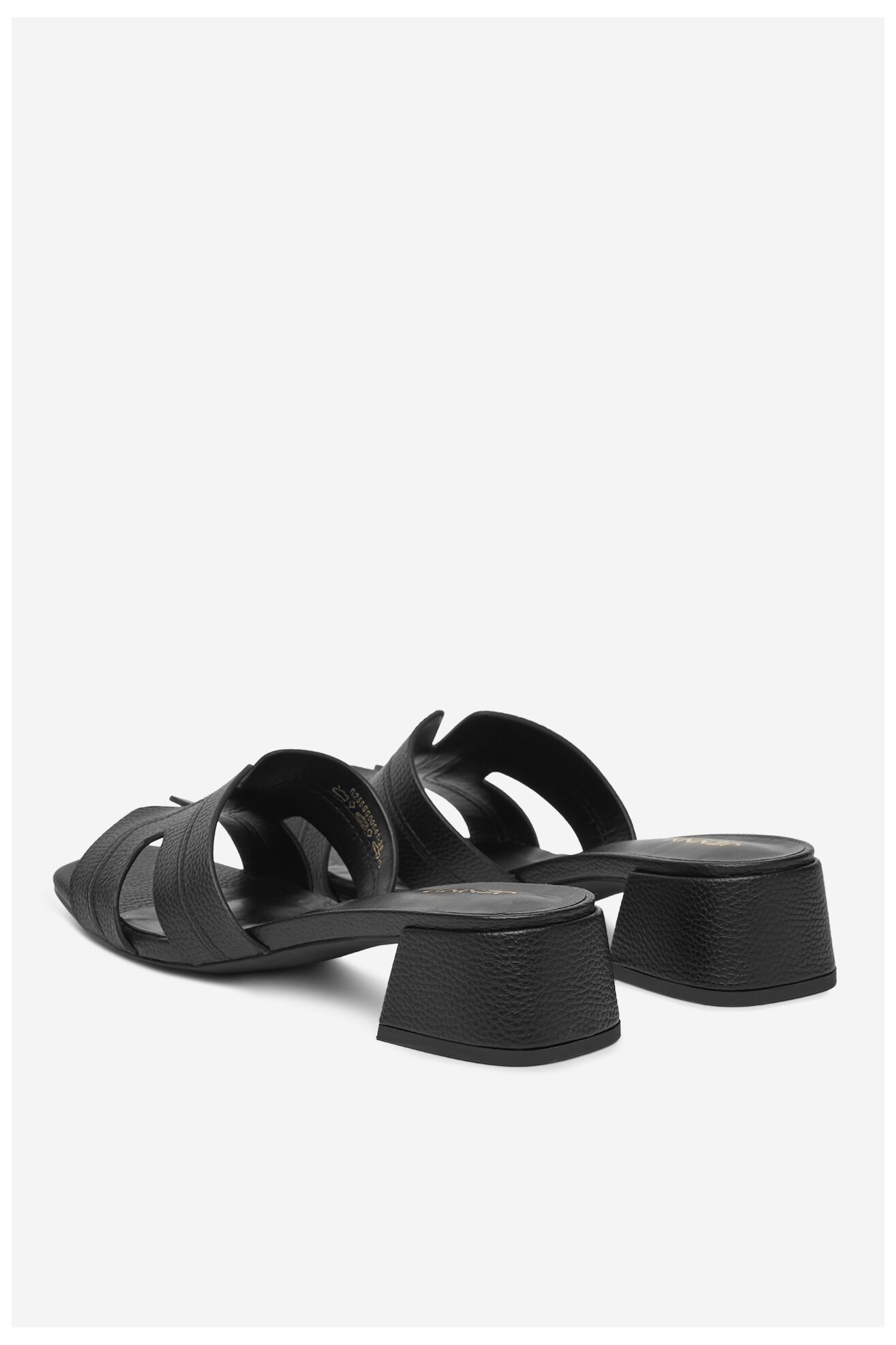 Klapki Jenny R255SS00541 Czarny