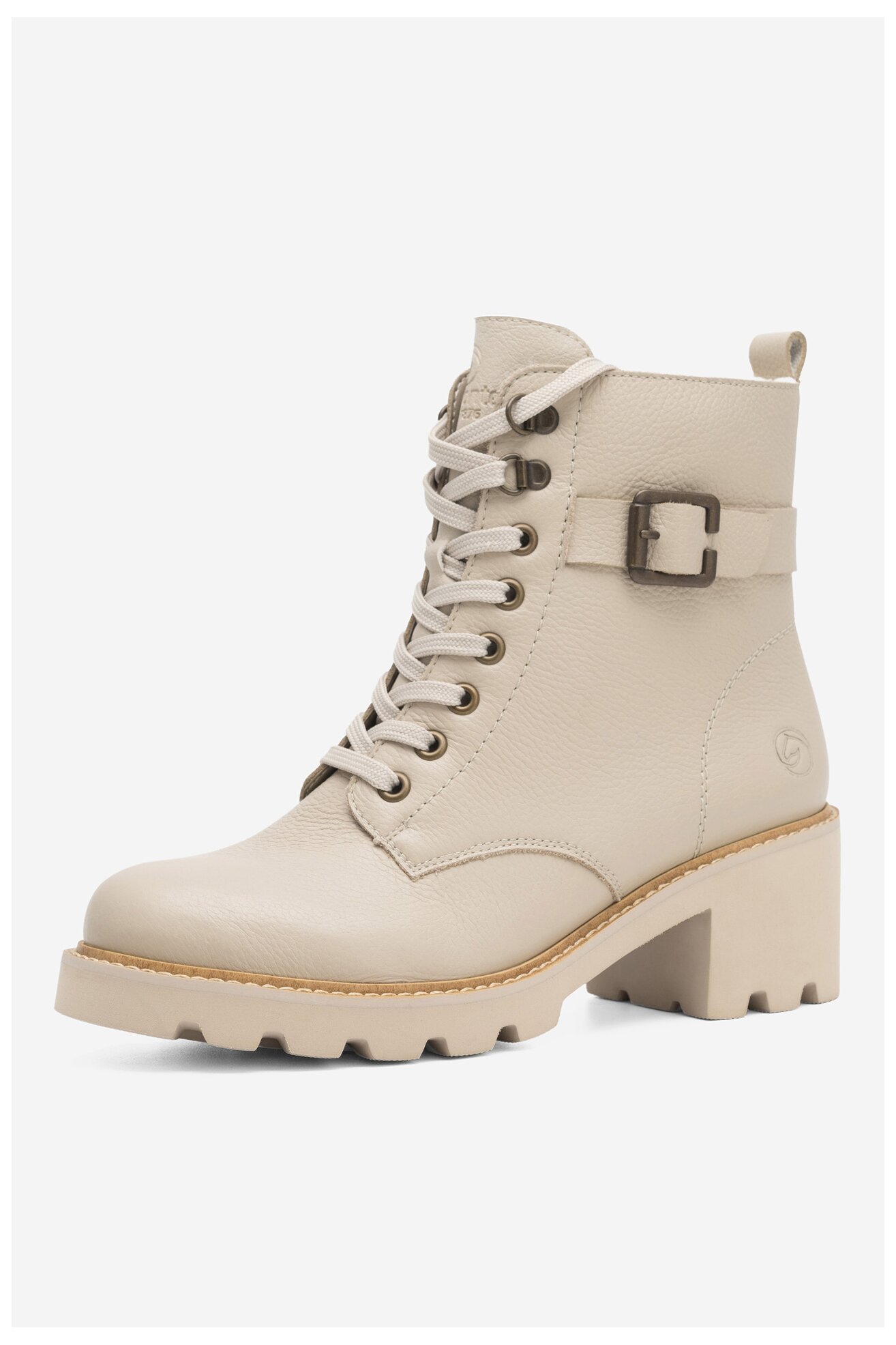 Trzewiki Remonte D0A74-60 Beżowy