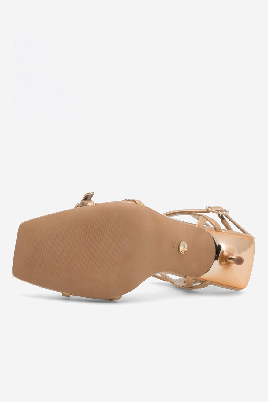NINE WEST - Sandały na szpilce - 5905588150169