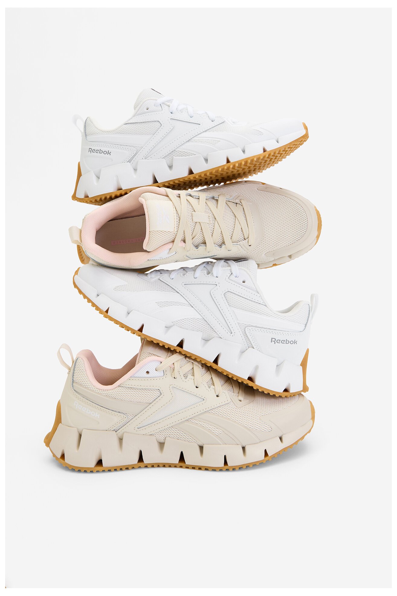 Obuwie sportowe Reebok CEO-ZIG VECTOR AR30153WCQ Beżowy