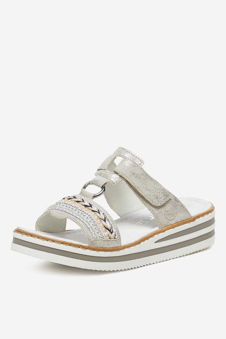 
                Șlapi Rieker ARGINTIU - 2230078412087