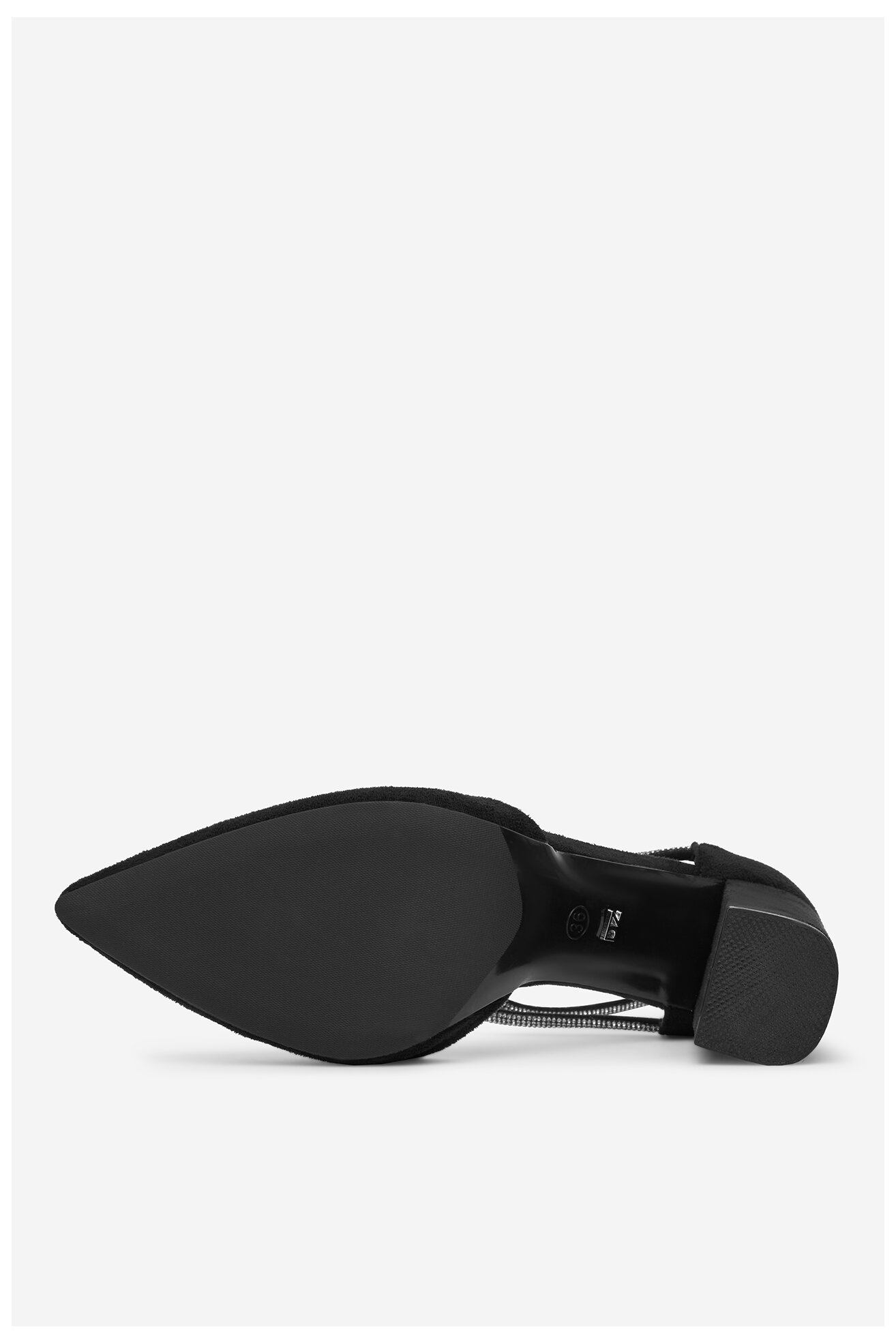 Czółenka DeeZee BG-88416-1 Czarny