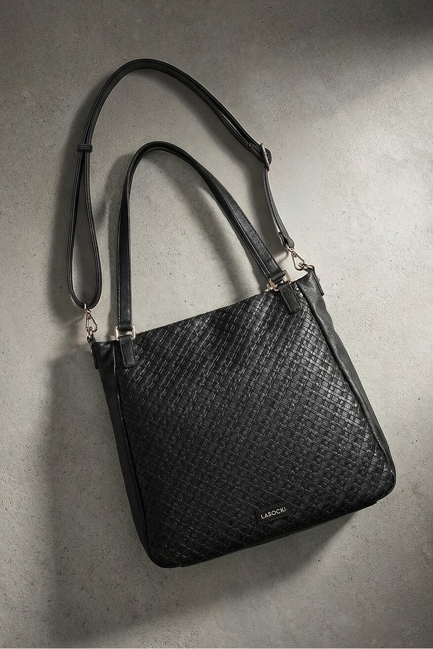 Torba Lasocki CRNA - 5906751396827