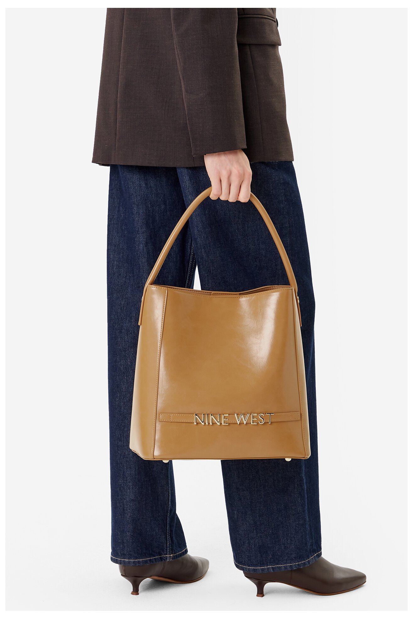 Дамска чанта NINE WEST CEO-UTAH-LDA8011 БЕЖОВ