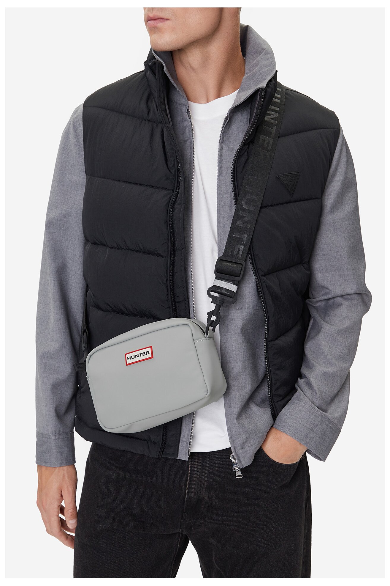 Сумка Чоловіча HUNTER C-HTR-XC-004-08 СІРИЙ