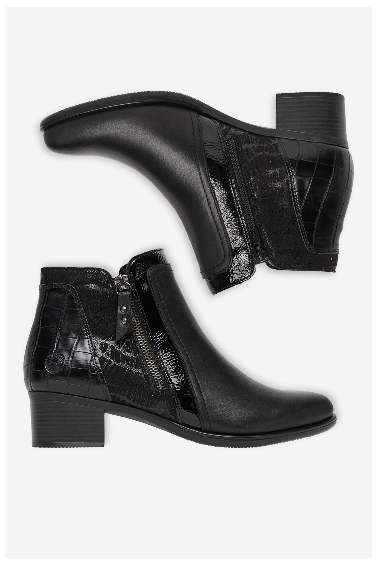 Bokacsizma Remonte CEO-R5172-00 FEKETE