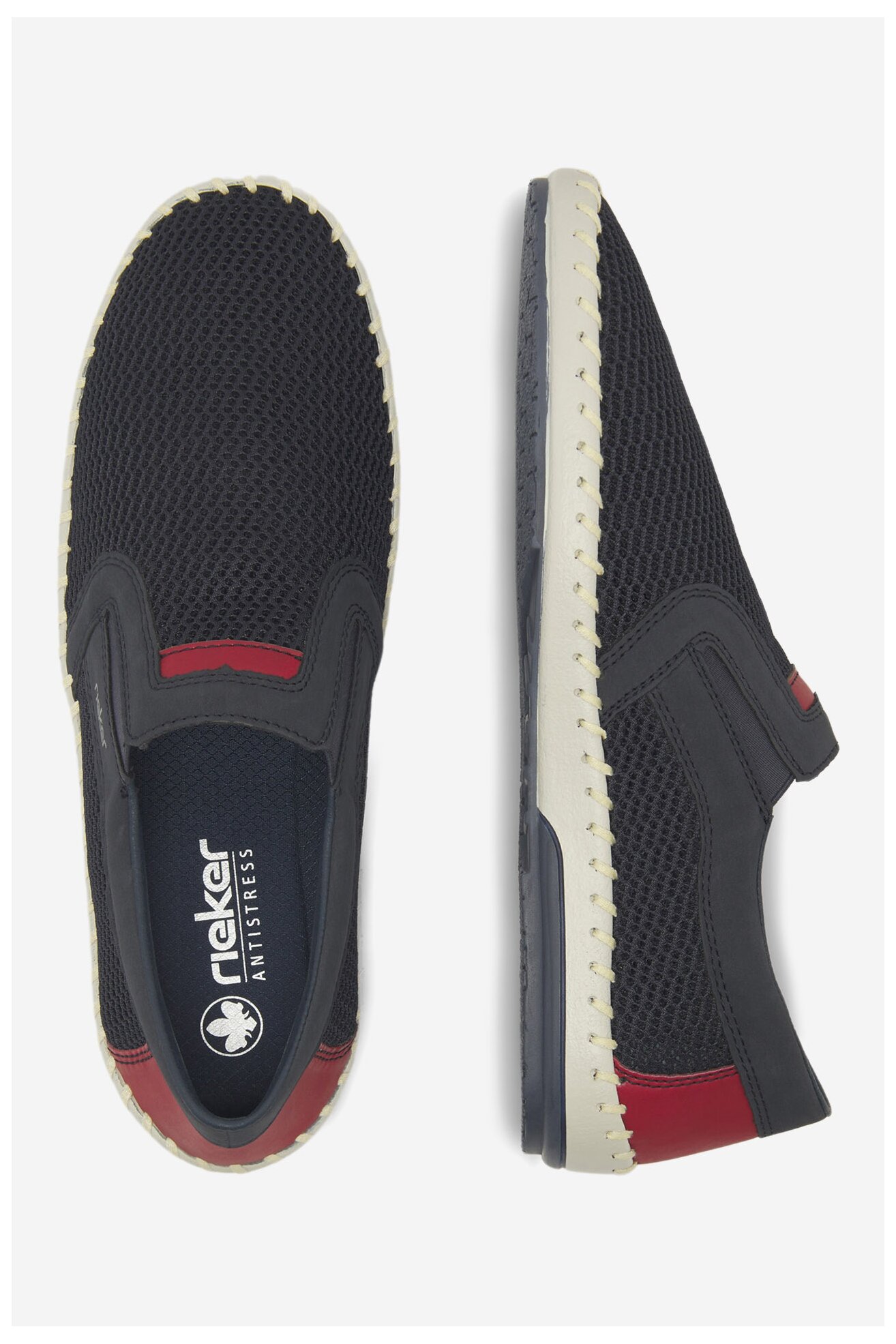 Половинки обувки Rieker B4554-14 СИН