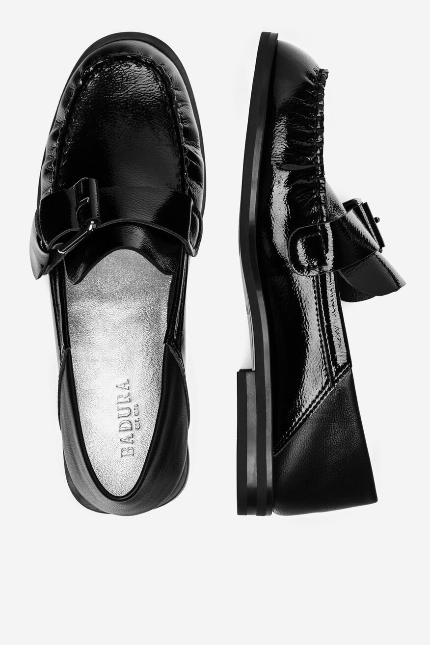 Badura - Mokasyny skórzane - 5903698601267