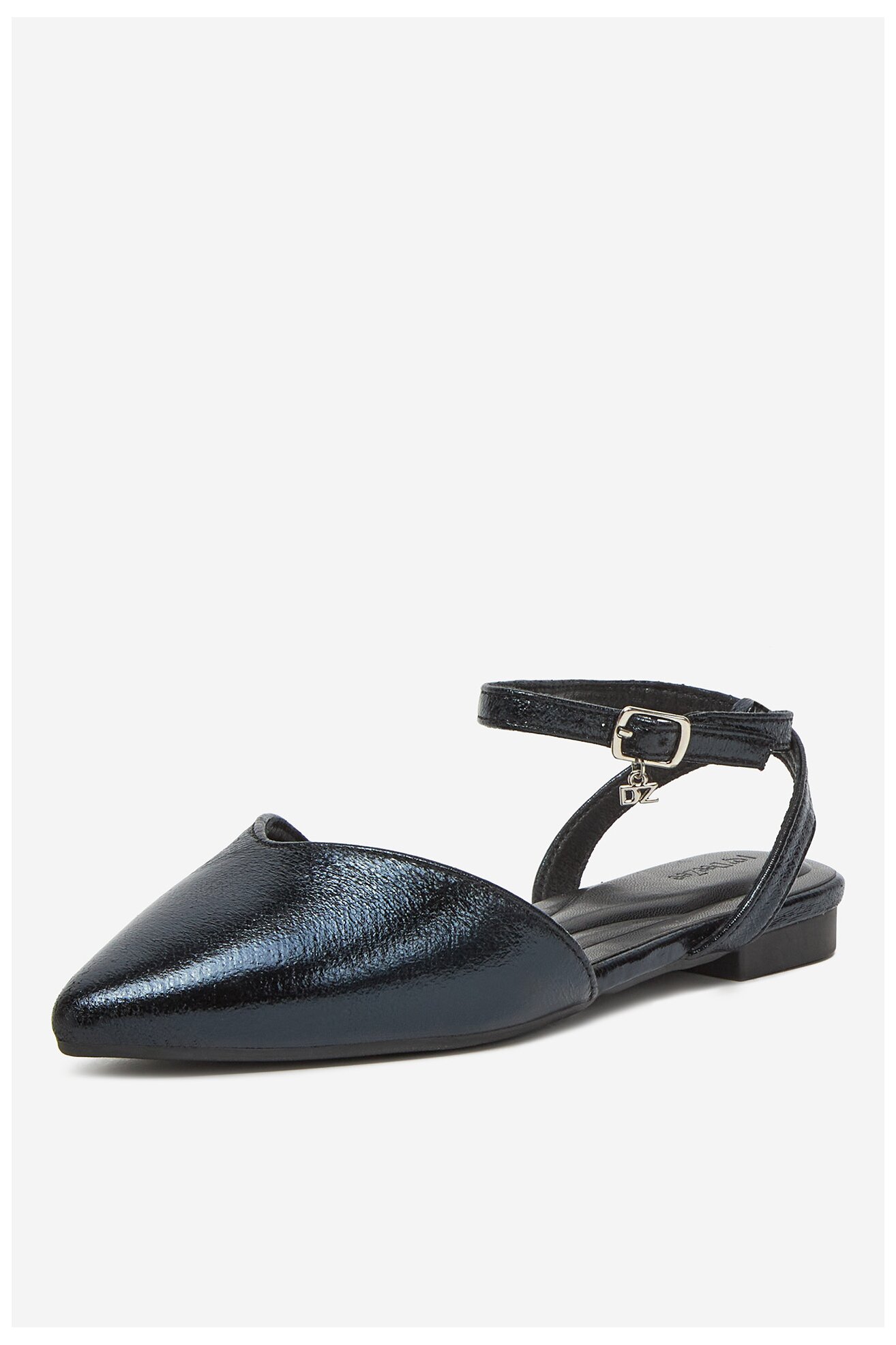 Czółenka DeeZee E6005-117 Czarny