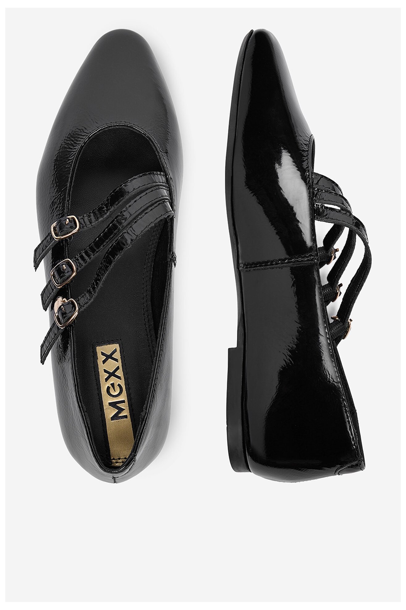 Baleríny Mexx CEO-MX/038C-RST ČERNÁ