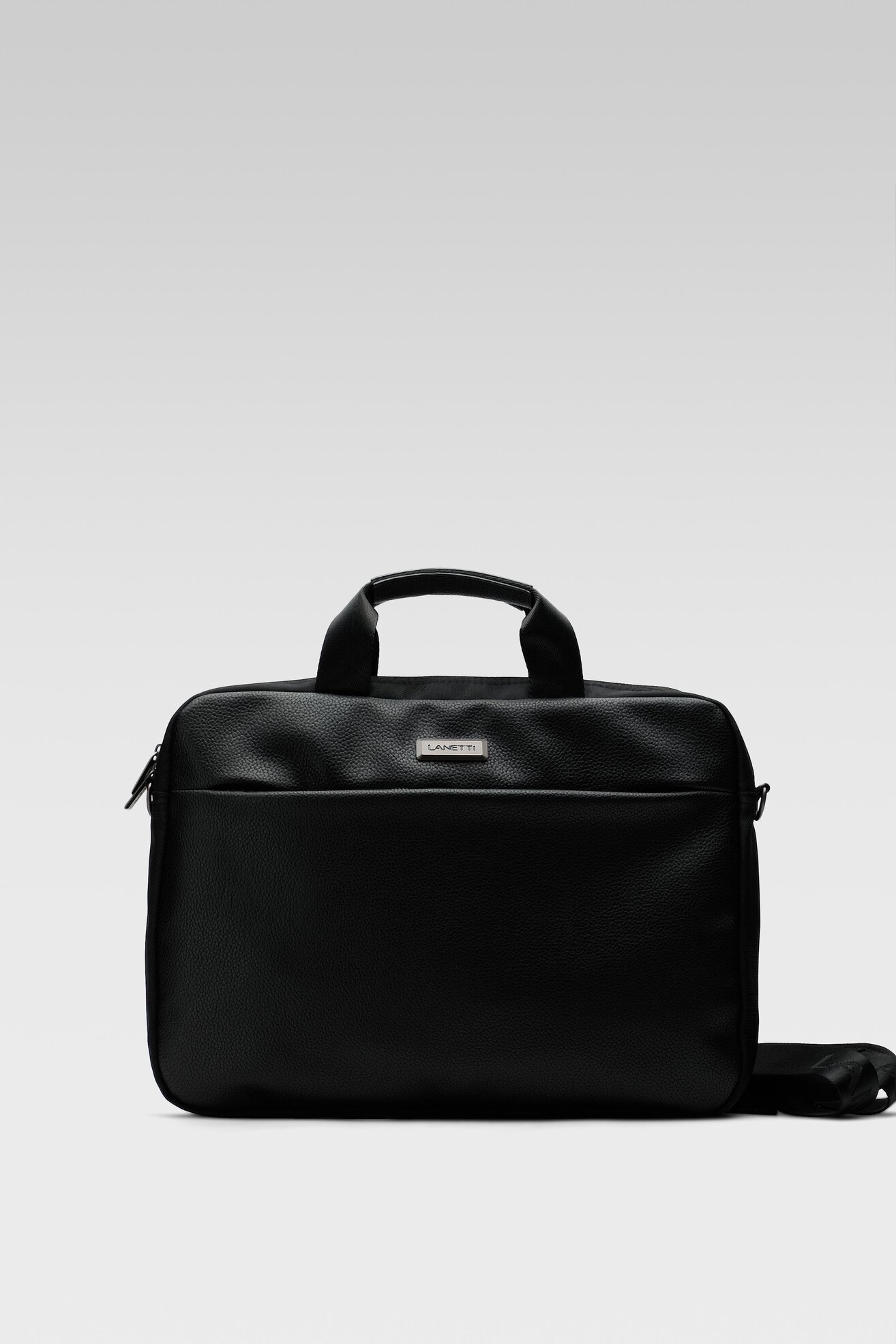 Torba męska Lanetti BMM-U-076-10-08 Czarny