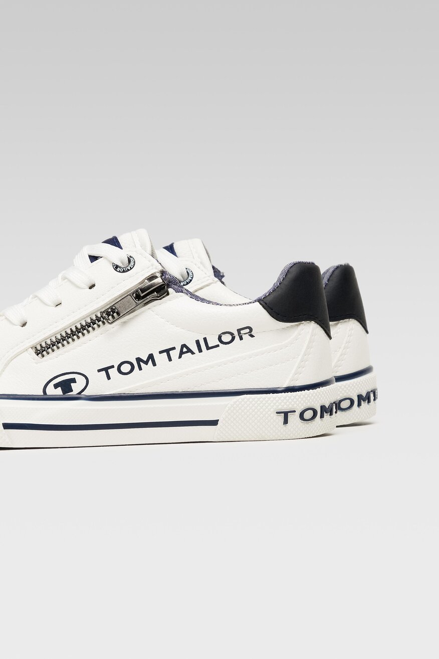 Tom Tailor - Półbuty pastelowe białe - 5904248562281