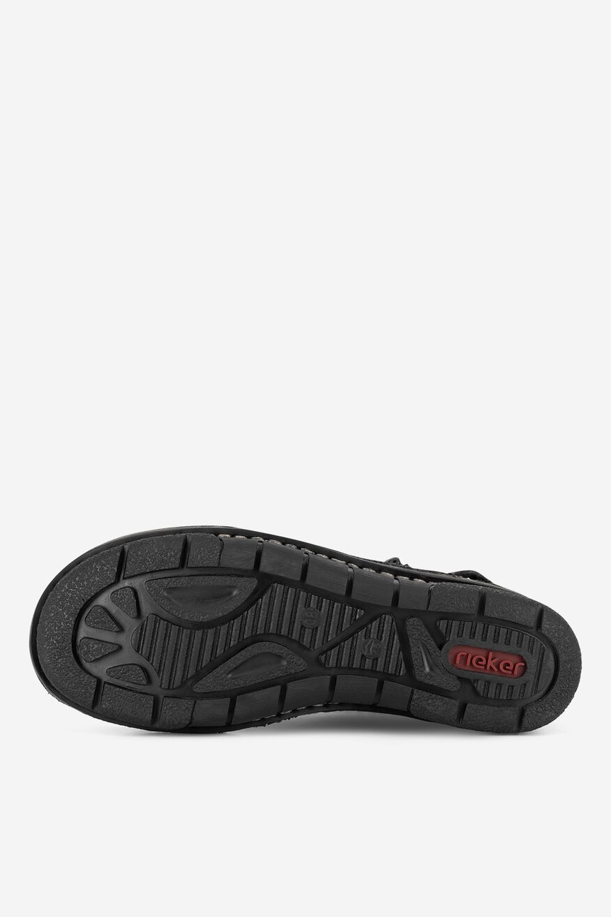 Ghete Rieker NEGRU - 2230068904424