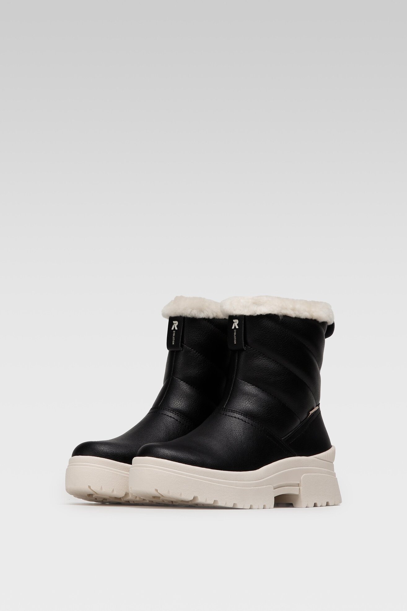 Botki Rieker Revolution Lifestyle W0373-00 Czarny