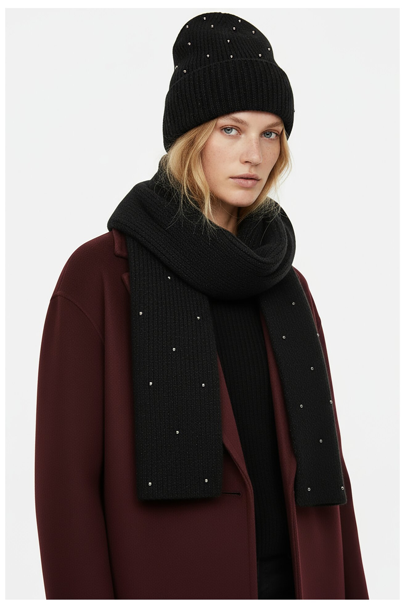 Ženska kapa NINE WEST CEO-NW-W3-001-AW25 CRNA